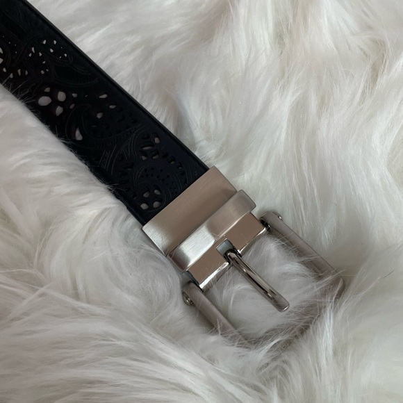 3/$25 Reversible Perforated Leather Belt - Picture 3 of 7